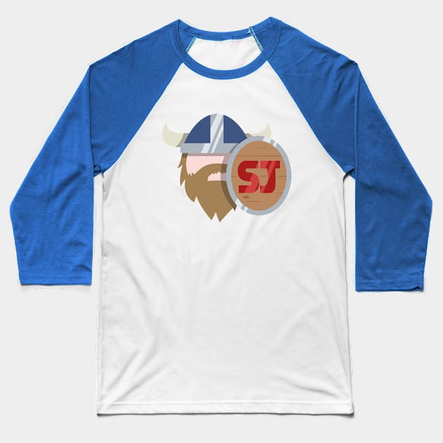 sj viking shirt Baseball T-Shirt by sjolundman